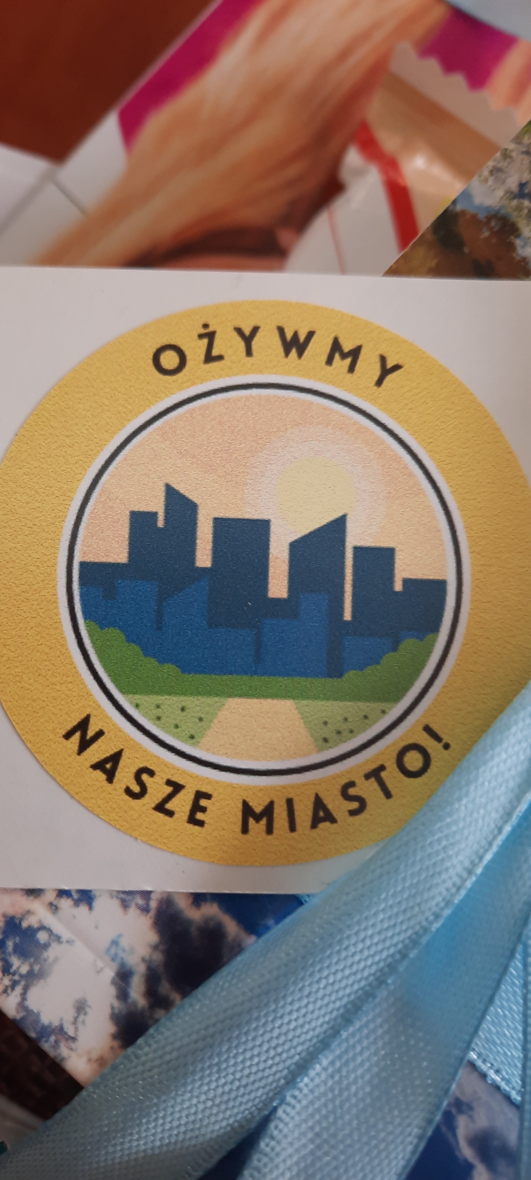 Zdjęcie grafiki promującej akcję Ożywmy Nasze Miasto