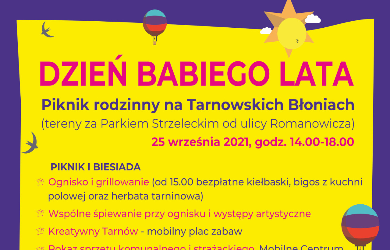 Plakat Pikniku Babie Lato